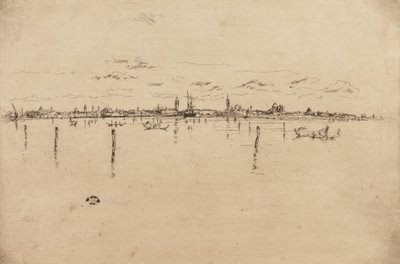 La Piccola Venezia, 1879-1880 da James Abbott McNeill Whistler