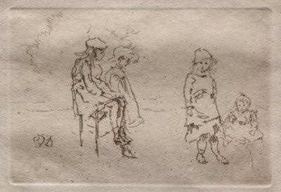 I bambini Menpes da James Abbott McNeill Whistler