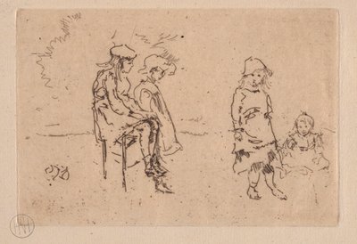 I bambini Menpes da James Abbott McNeill Whistler