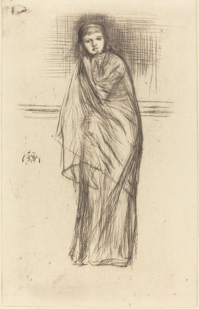Il modello a riposo da James Abbott McNeill Whistler
