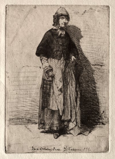 La madre Gerard, 1858 da James Abbott McNeill Whistler