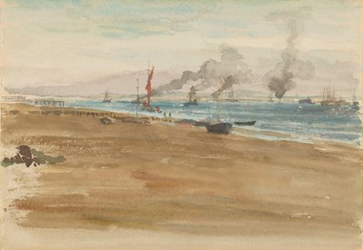 La foce del fiume da James Abbott McNeill Whistler