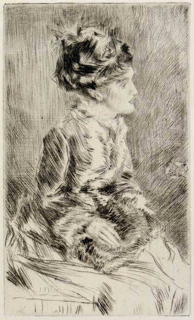Il manicotto da James Abbott McNeill Whistler
