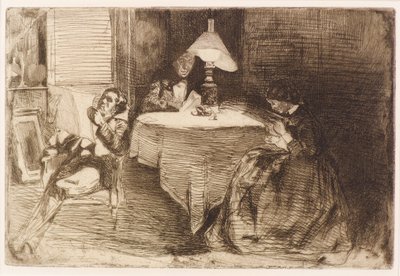 La sala della musica da James Abbott McNeill Whistler