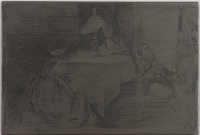 La Sala della Musica, 1858 da James Abbott McNeill Whistler