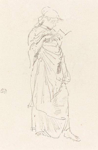 Il Romanzo: Ragazza che Legge, c. 1889 da James Abbott McNeill Whistler