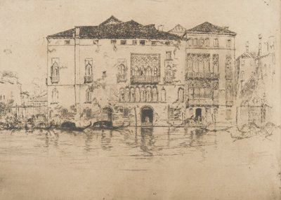I palazzi da James Abbott McNeill Whistler