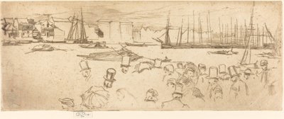 La barca del penny da James Abbott McNeill Whistler