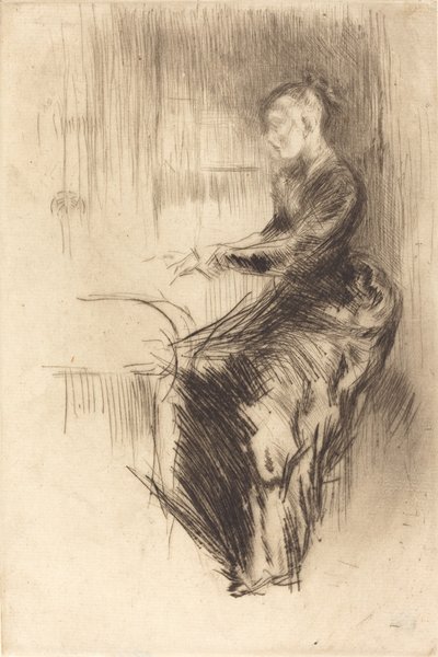 Il Pianoforte da James Abbott McNeill Whistler