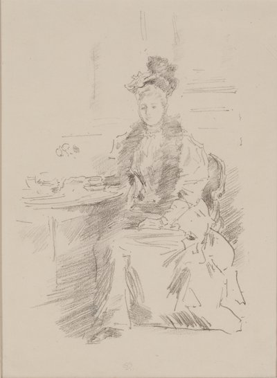 La bella newyorkese da James Abbott McNeill Whistler