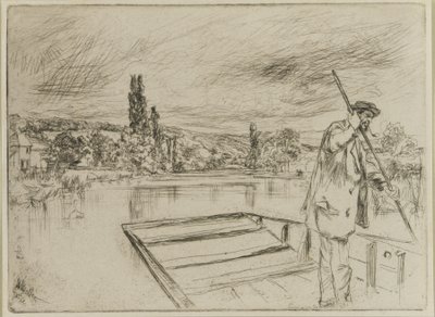 La barca, 1861 da James Abbott McNeill Whistler