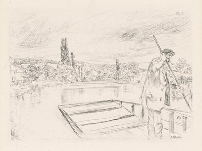 La barca da James Abbott McNeill Whistler