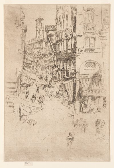 Il Rialto da James Abbott McNeill Whistler