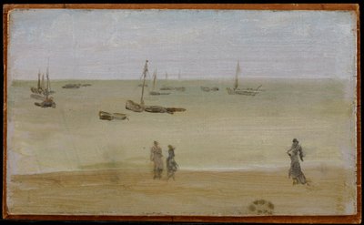 La spiaggia da James Abbott McNeill Whistler
