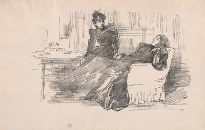Le Sorelle, 1894 da James Abbott McNeill Whistler