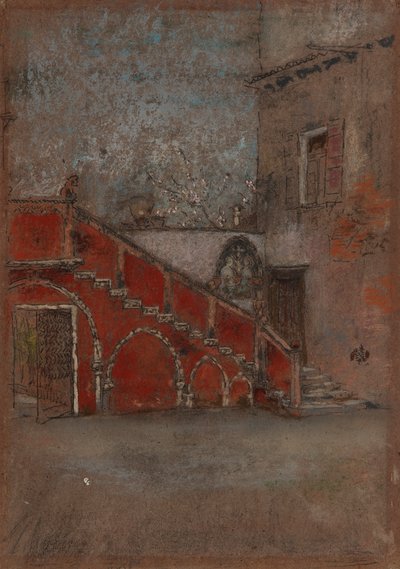 La Scala: Nota in Rosso da James Abbott McNeill Whistler