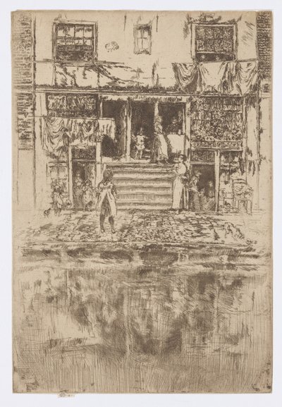 Le Scale, Amsterdam da James Abbott McNeill Whistler