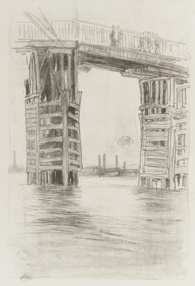 Il ponte alto, 1878 da James Abbott McNeill Whistler