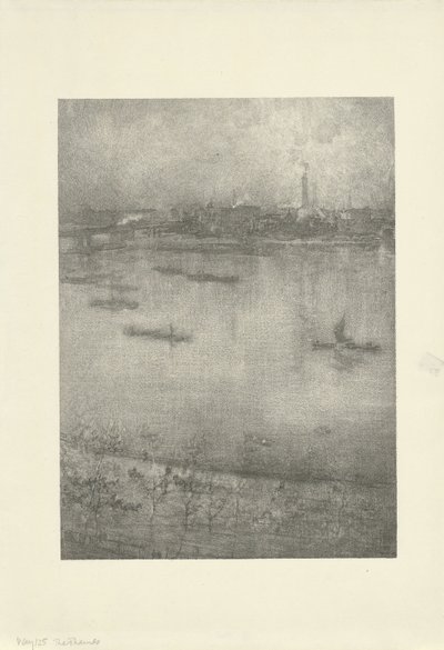 Il Tamigi da James Abbott McNeill Whistler