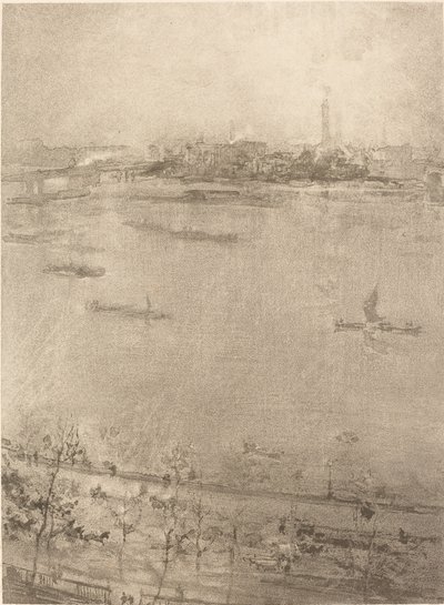 Il Tamigi da James Abbott McNeill Whistler