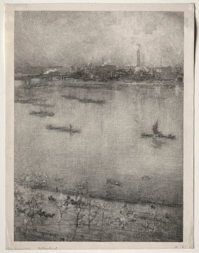 Il Tamigi da James Abbott McNeill Whistler