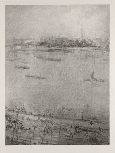 Il Tamigi da James Abbott McNeill Whistler