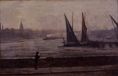 Il Tamigi dal ponte di Battersea da James Abbott McNeill Whistler