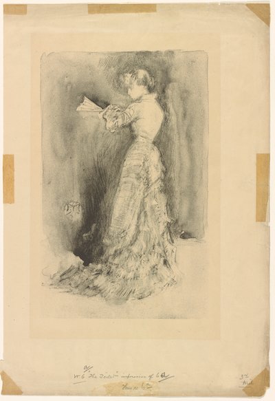 La Toilette, 1878 da James Abbott McNeill Whistler