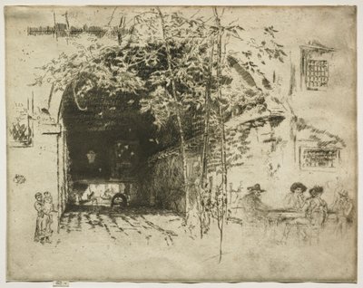 Il Traghetto, 1880 da James Abbott McNeill Whistler