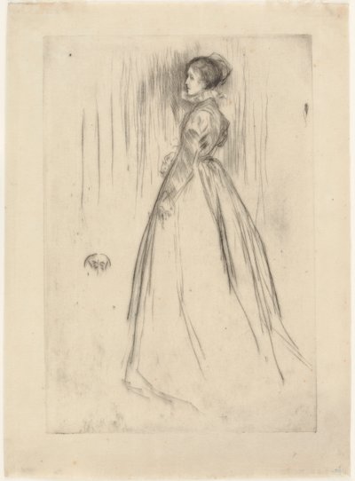 Il Vestito di Velluto Mrs. Leyland da James Abbott McNeill Whistler