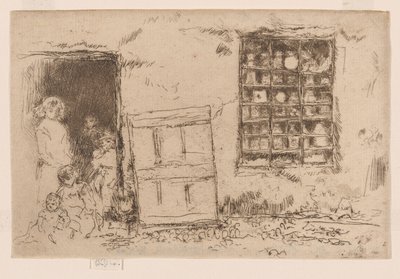 Il negozio di dolci del villaggio, c.1884-86 da James Abbott McNeill Whistler