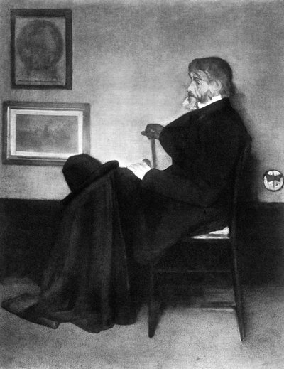 Thomas Carlyle, saggista, satirico e storico scozzese da James Abbott McNeill Whistler
