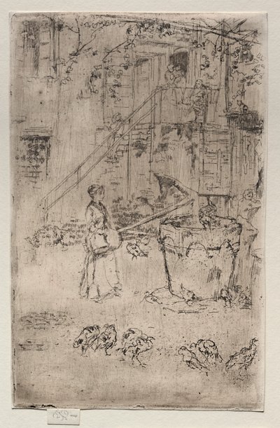 Tacchini, 1886 da James Abbott McNeill Whistler