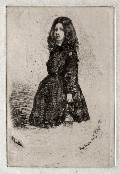 Dodici incisioni dalla natura: Annie da James Abbott McNeill Whistler
