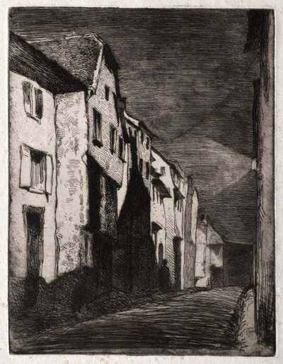 Dodici incisioni dalla natura: Strada a Saverne, 1858 da James Abbott McNeill Whistler