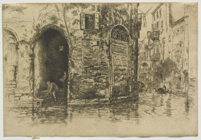 Due portali, 1880 da James Abbott McNeill Whistler