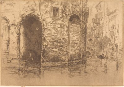 Due portali, c. 1879-1880 da James Abbott McNeill Whistler