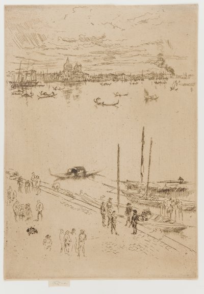 Venezia Verticale da James Abbott McNeill Whistler