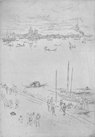 Venezia verticale da James Abbott McNeill Whistler