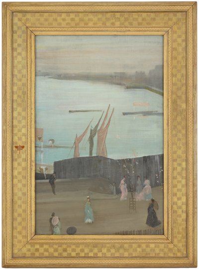 Variazioni in Rosa e Grigio: Chelsea da James Abbott McNeill Whistler