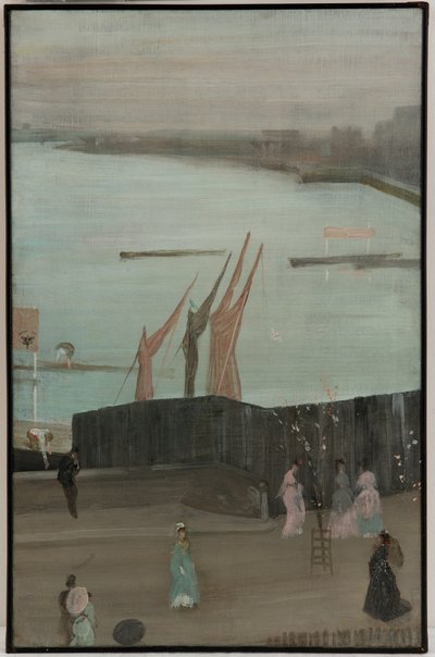 Variazioni in Rosa e Grigio: Chelsea da James Abbott McNeill Whistler