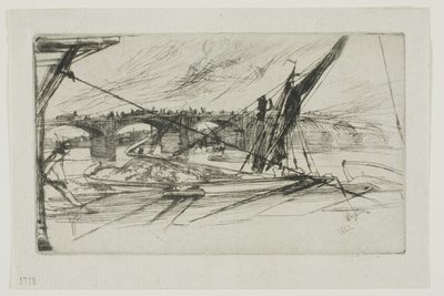 Ponte di Vauxhall, 1861 da James Abbott McNeill Whistler