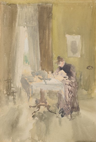 Violetto e ambra - Tè, 1882-1884 da James Abbott McNeill Whistler