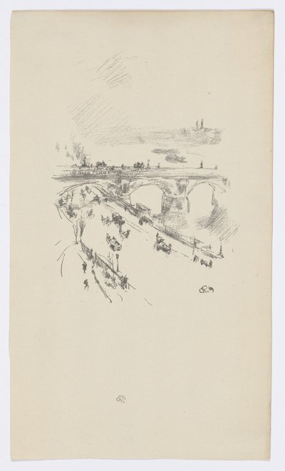 Ponte di Waterloo da James Abbott McNeill Whistler