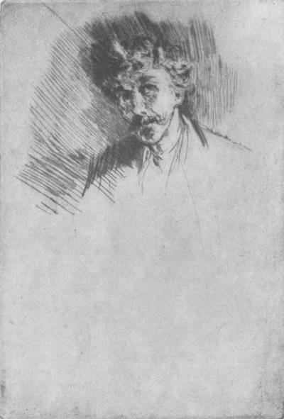Whistler con il ciuffo bianco da James Abbott McNeill Whistler