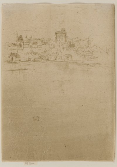 Memoriale di Windsor, 1887 da James Abbott McNeill Whistler