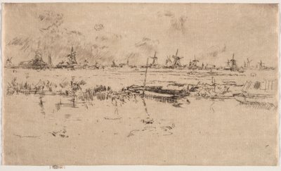 Zaandam da James Abbott McNeill Whistler