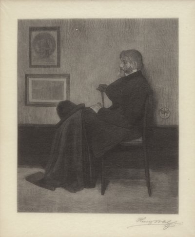 Thomas Carlyle da James Abbott McNeill & Wolf Henry (1852 1916) Whistler