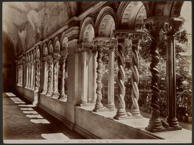 Chiostro di San Paolo da James Anderson