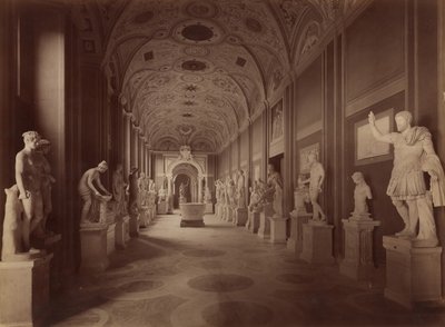 Sala delle Statue, 1850-60 da James Anderson